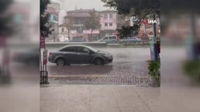 Bursa beklediği yağmura kavuştu