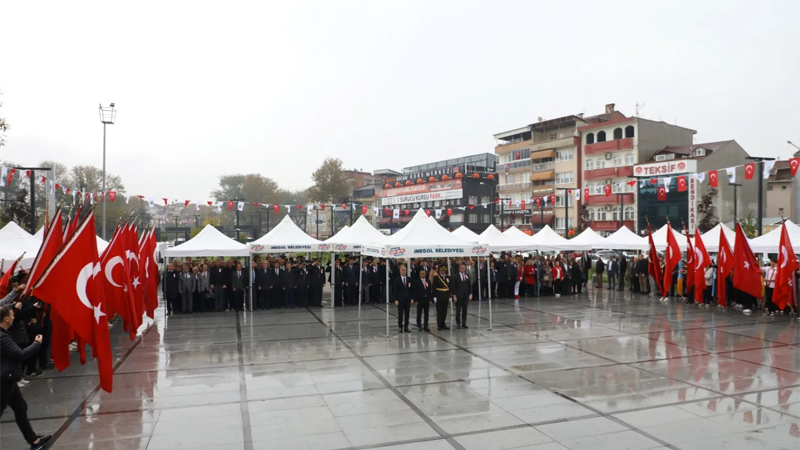 Bursa İnegöl’de Cumhuriyet Bayramı kutlamaları başladı