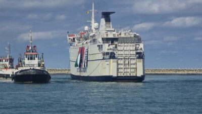 İyilik Gemisi Mısır’a ulaştı