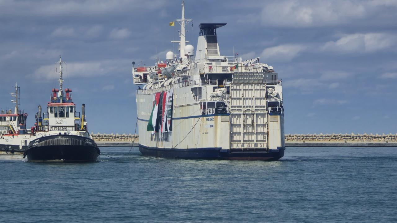 İyilik Gemisi Mısır’a ulaştı İyilik Gemisi Mısır’a ulaştı