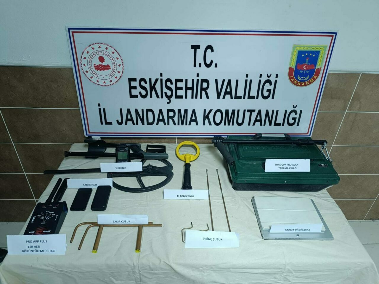 Kaçak kazı yapanlara suçüstü