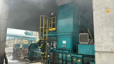 Katı atık tesisinde patlama: Yaralılar var