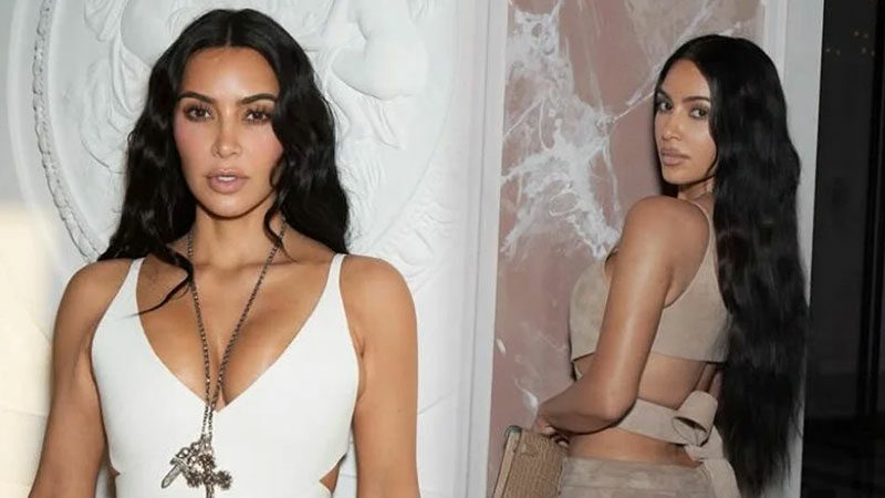 Kim Kardashian’dan bir ilk! Kim Kardashian imaj değiştirdi. Yıllardır uzun olarak kullandığı saçlarında değişiklik