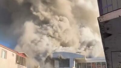 Korkutan otel yangını