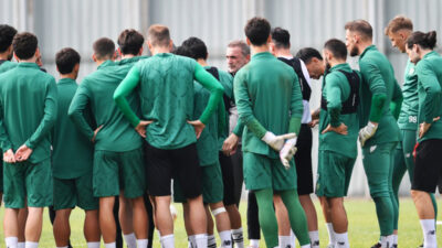 Bursaspor taktik çalıştı