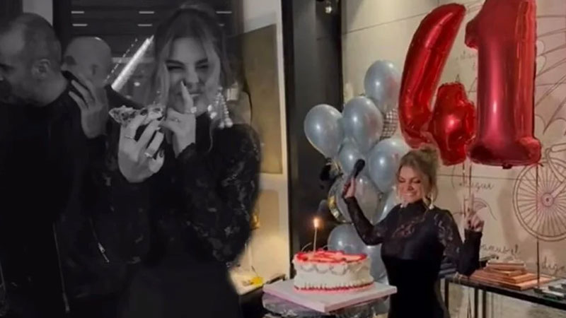 Pelin Karahan’ın doğum gününden renkli kareler