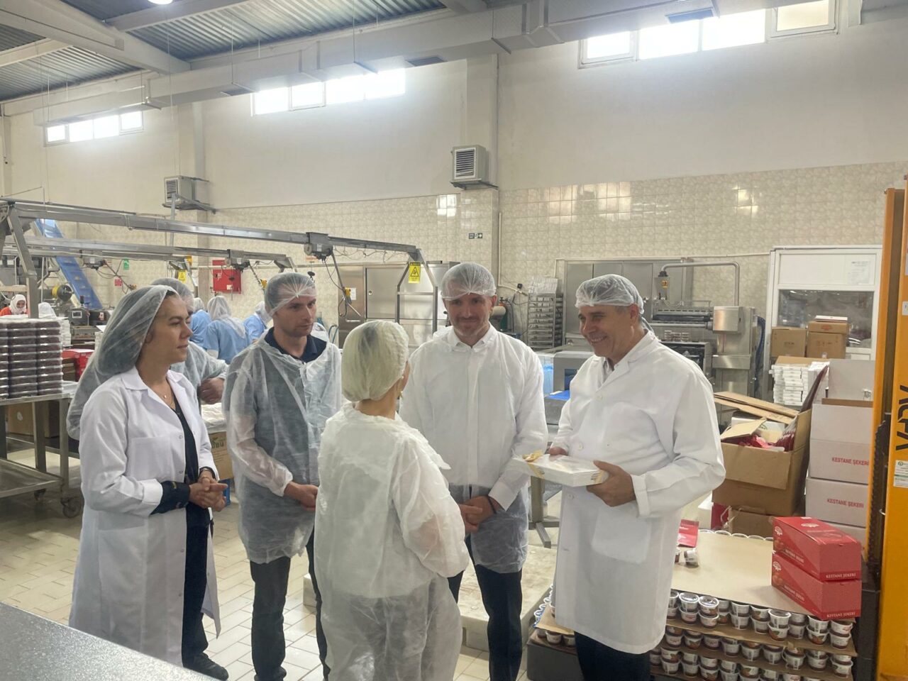 Kardelen Kestane Şekeri’ne TKDK ziyareti