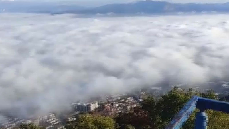 Bursa’yı sis kapladı Bursa’yı sis kapladı