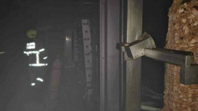 Susurluk’ta fabrika yangını