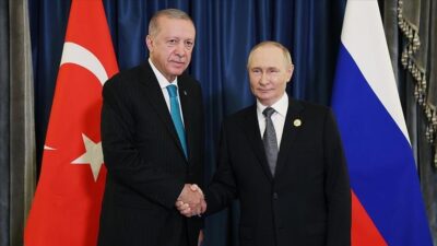 Cumhurbaşkanı Erdoğan, Putin’le görüştü