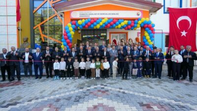 TOBB Başkanı Hisarcıklıoğlu, Bursa’da anaokulu açılışına katıldı