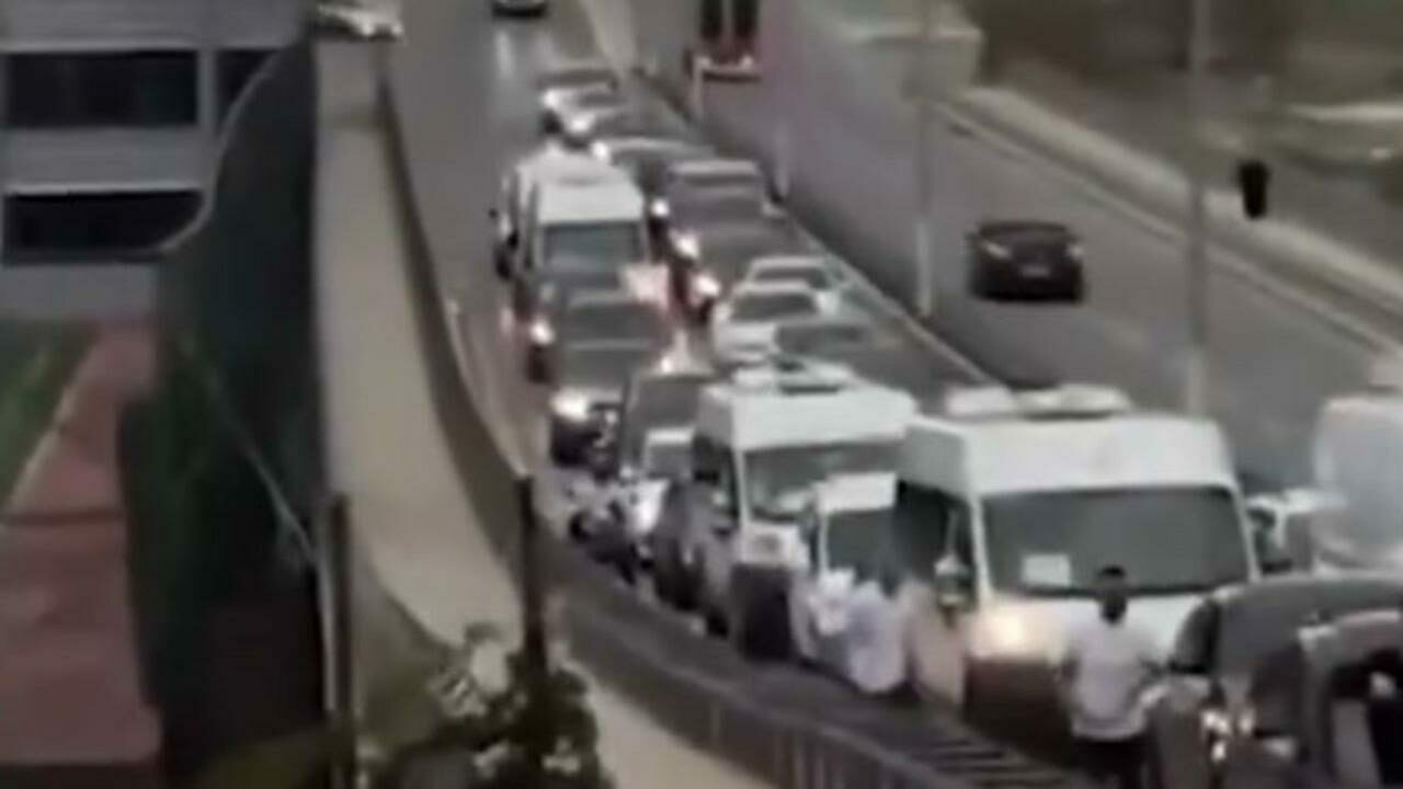 Trafiği kapatan konvoy sürücüleri yakalandı! İşte yeni cezalar