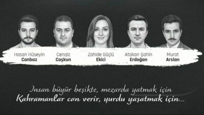 TUSAŞ şehitlerini andı