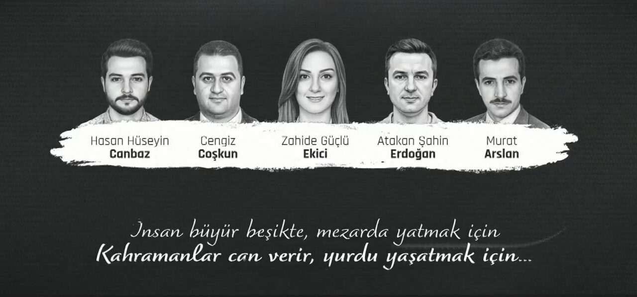 TUSAŞ şehitlerini andı TUSAŞ şehitlerini andı