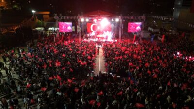 Bursa Yıldırım’da Cumhuriyet coşkusu
