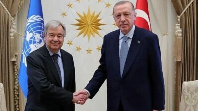 Erdoğan açıkladı: Atatürk Barış Ödülü Guterres’e!