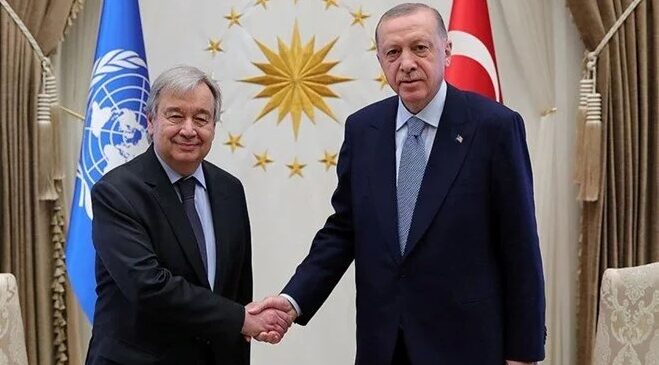 Erdoğan açıkladı: Atatürk Barış Ödülü Guterres’e!