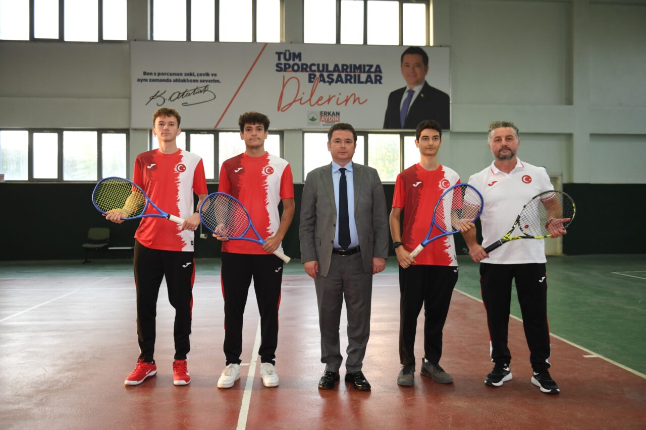 Bursalı tenisçiler olimpiyatlarda altın madalyaya göz dikti