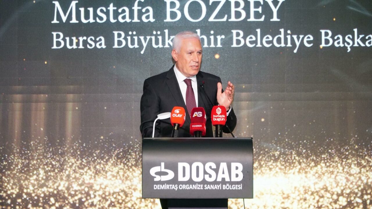 Bursa’ya yeni ulaşım müjdesi! Başkan Bozbey, DOSAB gecesinde açıkladı