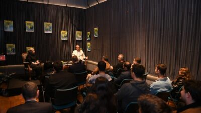 Osmangazi’de Orhan İğrek deneyimlerini aktardı