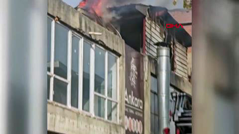 Bursa’da korkutan yangın