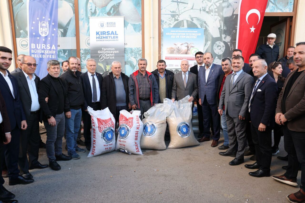 Bursa’da hayvancılığa güçlü destek