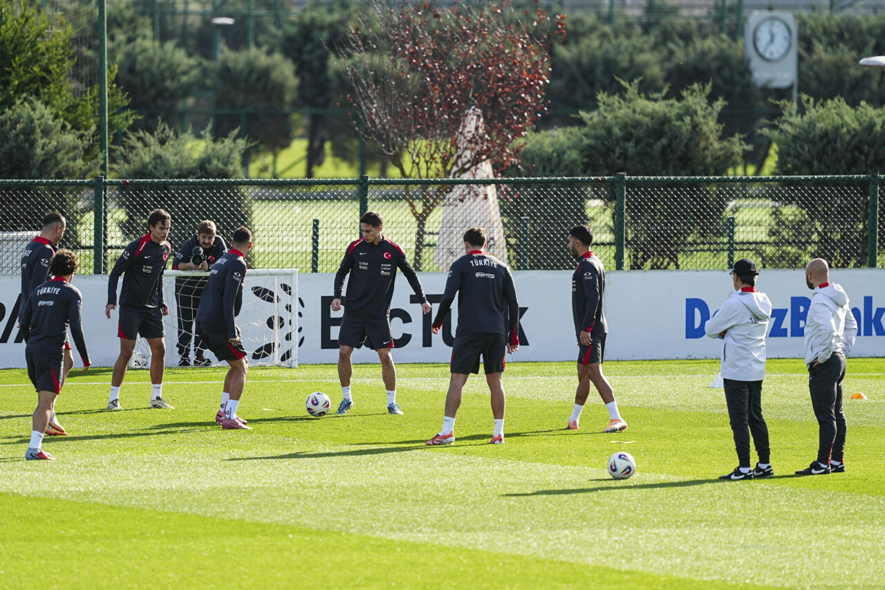 A Milli Takım İspanya maçının hazırlıklarını tamamladı