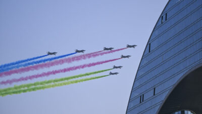 Türk F-16’ları Bakü semalarında