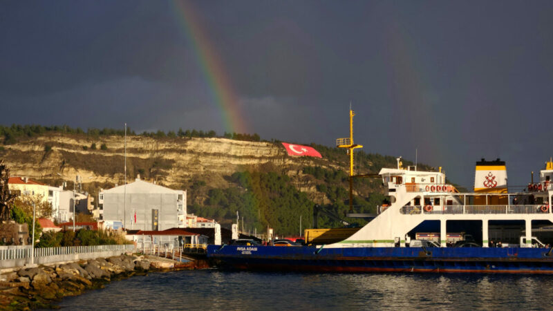 Gökkuşağını hiç böyle gördünüz mü?