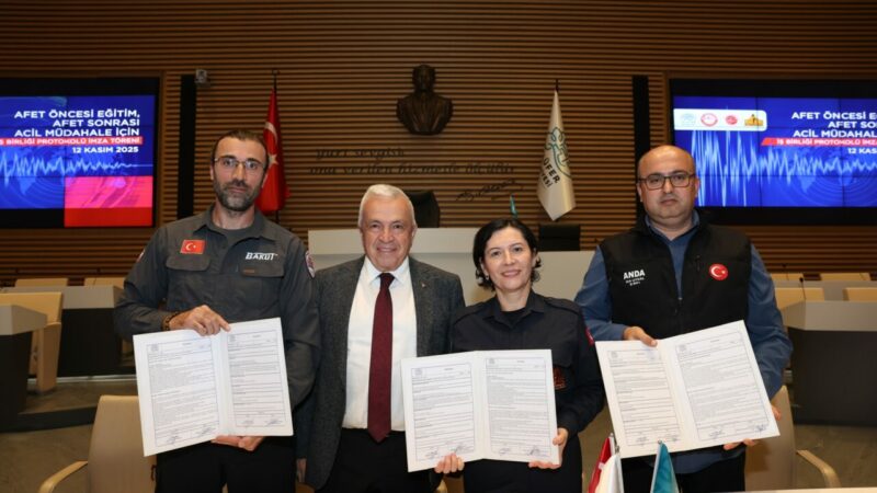 Nilüfer Belediyesi’nden afetlere karşı güç birliği protokolü