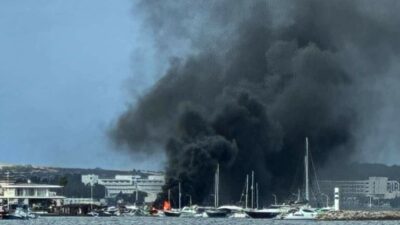 Korku dolu anlar! Alevlere teslim oldu…