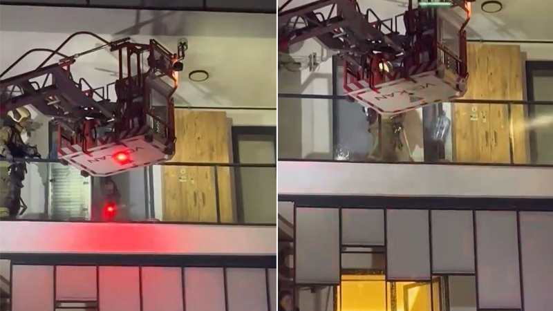 Bursa’da panik anları! Görenler hemen ihbar etti