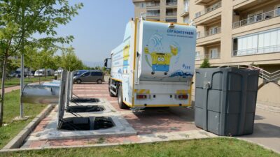 Bursa’nın Nilüfer ilçesinde yeraltı çöp konteynerleri için emsal oluşturacak karar