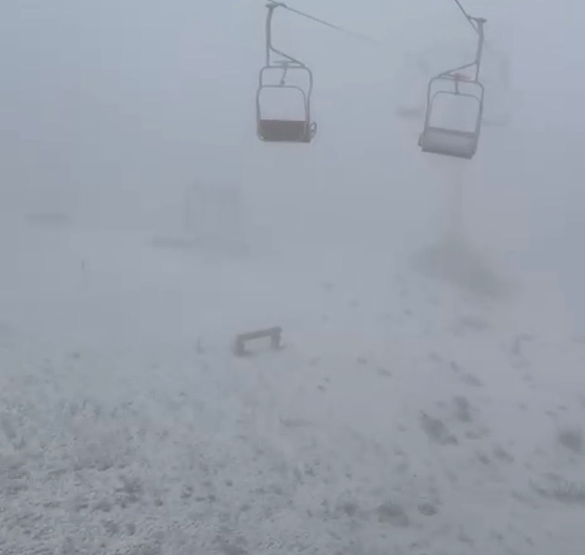 Uludağ’da kar yağışı başladı