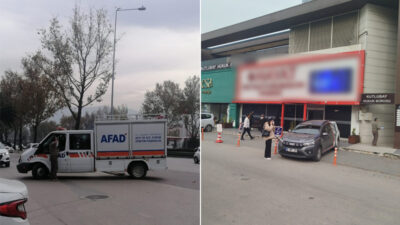 Bursa’da ‘koku’ paniği! Bina tahliye edildi