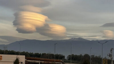 Bursa’da görenler hemen telefona sarıldı! Uludağ’ın üzerinde…