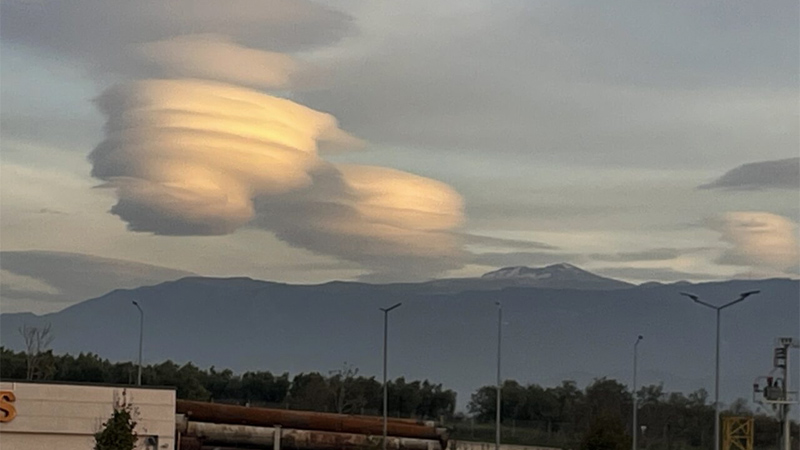 Bursa’da görenler hemen telefona sarıldı! Uludağ’ın üzerinde…