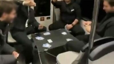 Bursa metrosunda ilginç anlar: Görenler şaştı kaldı…