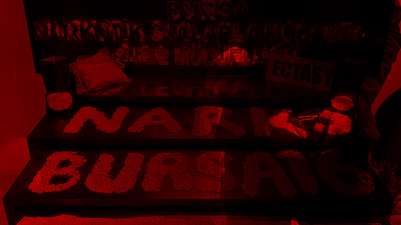 Bursa’da uyuşturucuya geçit yok! 20 bin adet…