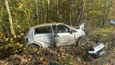 Bursa’da 50 metre arayla iki feci kaza: Aynı aileden 3 kişi…