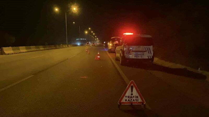 Bursa’da alkollü sürücü dehşeti Bursa’nın Mudanya ilçesi Güzelyalı Mahallesi Kestirme Yolu üzerinde akşam saatlerinde
