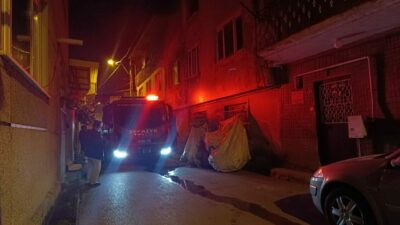 Bursa’da evini ateşe verdi