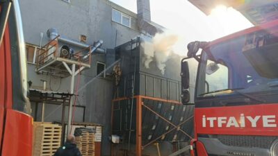 Bursa’da fabrika yangını!