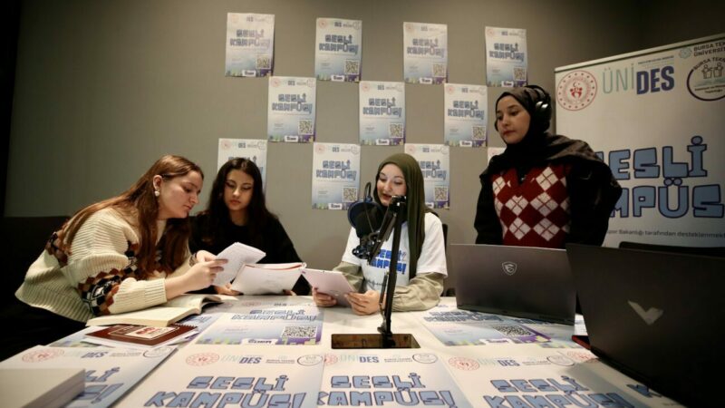 Bursa’da görme engelli üniversiteliler için büyük kolaylık