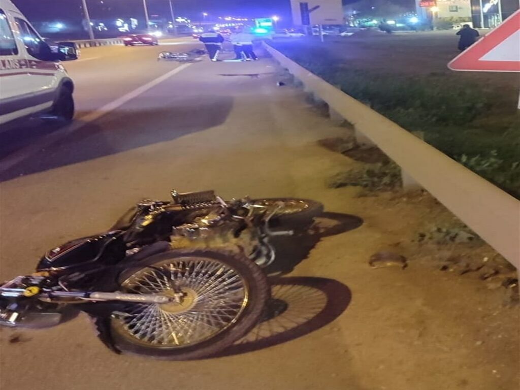 Bursa’da motosiklet kazasından acı haber Bursa’da motosiklet kazasından acı haber