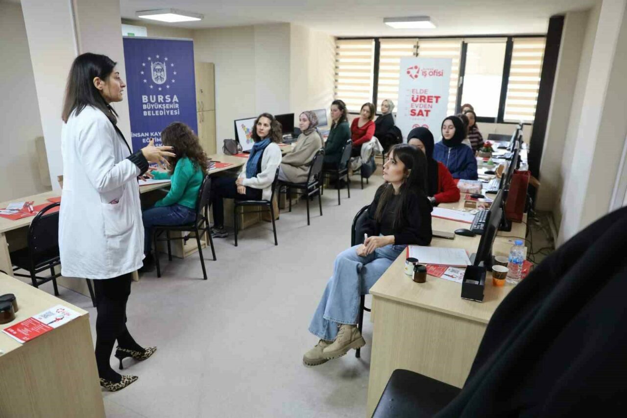 Bursa’da üreten kadınlara Büyükşehir desteği Bursa’da üreten kadınlara Büyükşehir desteği