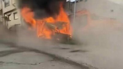 Bursa’da yangın paniği