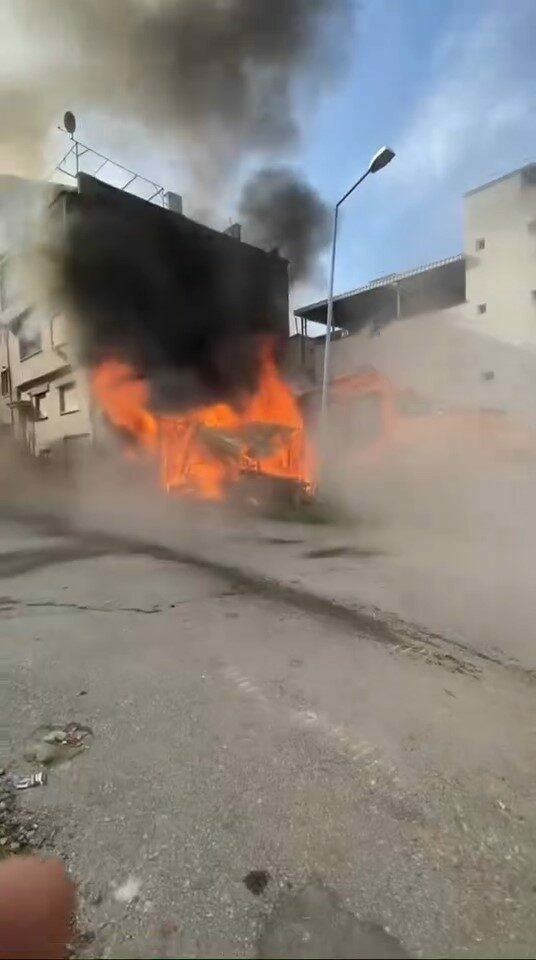 Bursa’da yangın paniği