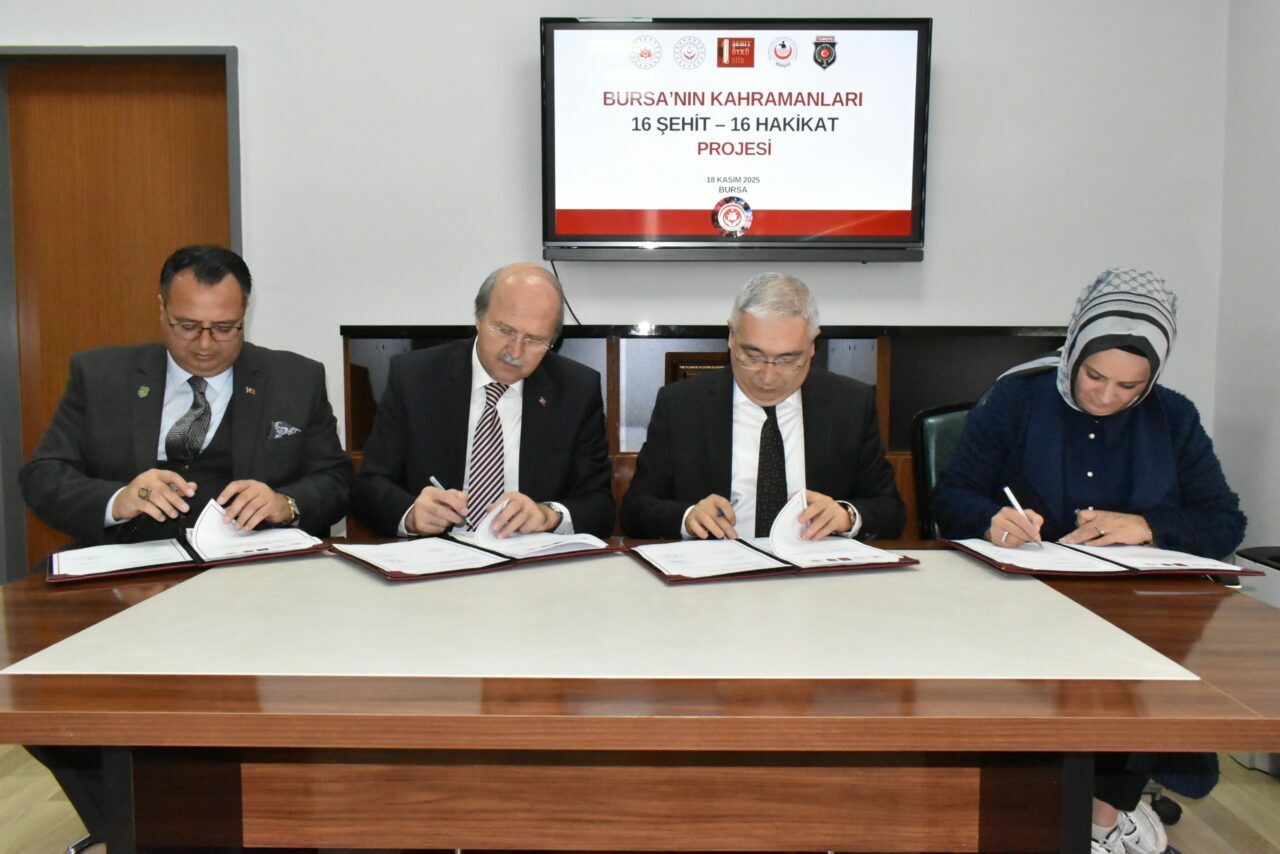 Bursalı 16 şehidin hayat hikayeleri belgesel olacak