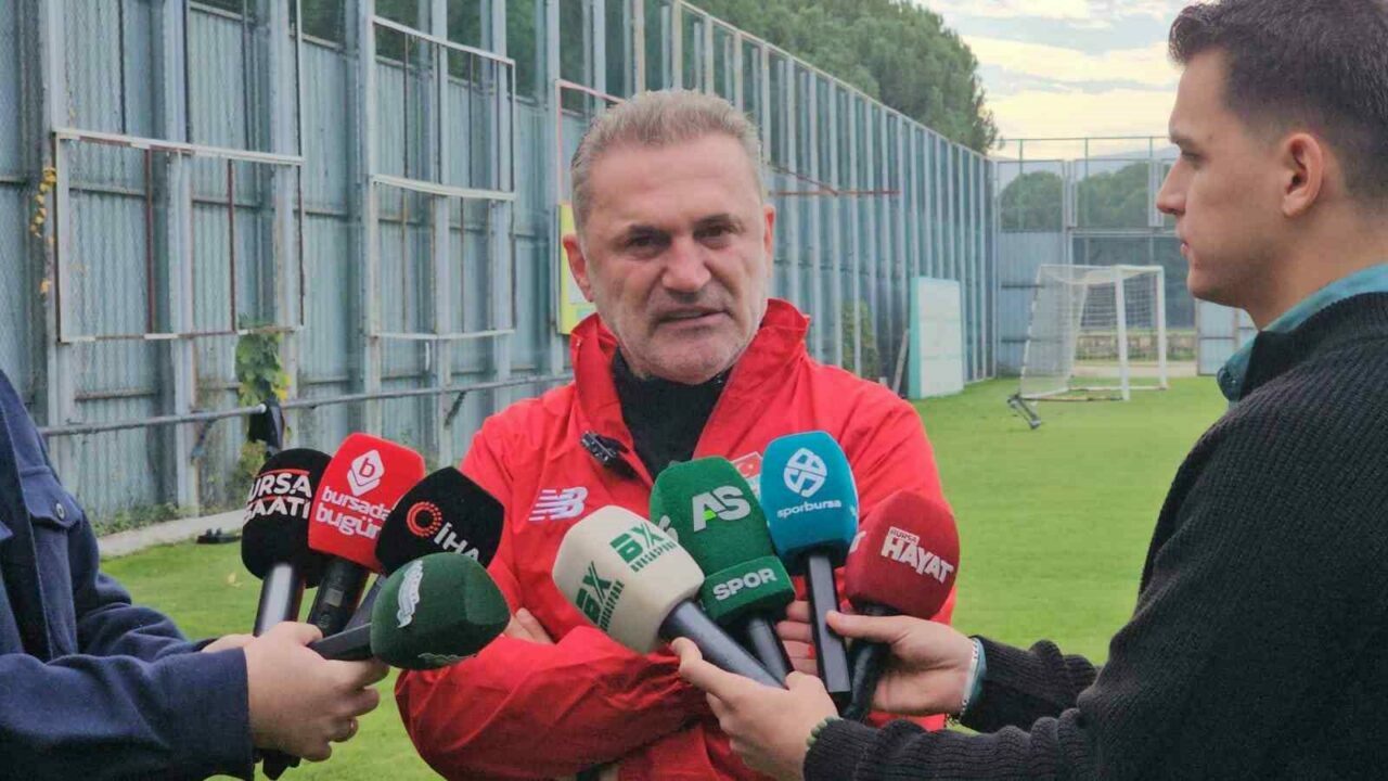 Bursaspor’un hocası Tahsin Tam’dan flaş açıklamalar